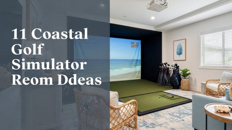 11 Coastal Golf Simulator Room Decor Ideas For [Year]