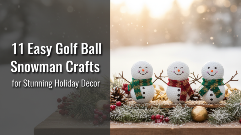 11 Easy Golf Ball Snowman Crafts For Stunning Holiday Decor 11 Easy Golf Ball Snowman Crafts For Stunning Holiday Decor