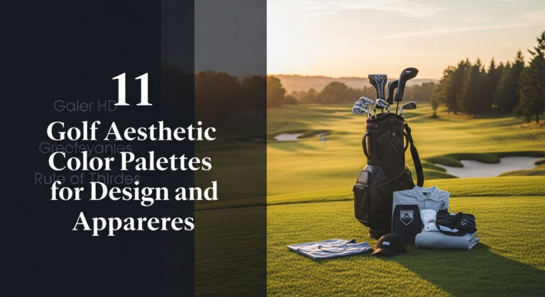 11 Golf Aesthetic Color Palettes For Design And Apparel [Year]