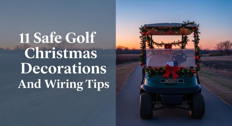 11 Safe Golf Cart Christmas Decorations And Wiring Tips 11 Safe Golf Cart Christmas Decorations And Wiring Tips