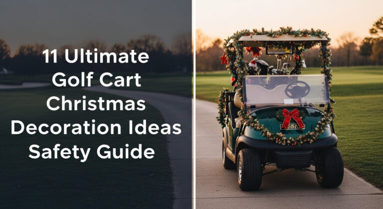 11 Ultimate Golf Cart Christmas Decoration Ideas And Safety Guide