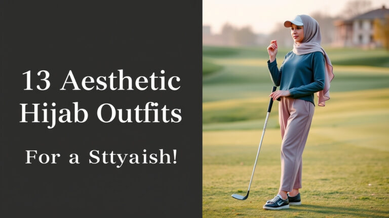 13 Aesthetic Hijab Golf Outfits For A Stylish [Year]