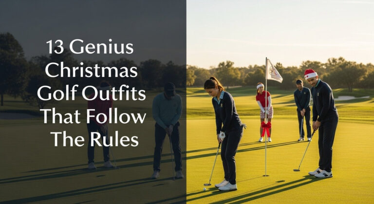 13 Genius Christmas Golf Outfits That Follow The Rules [Year]
