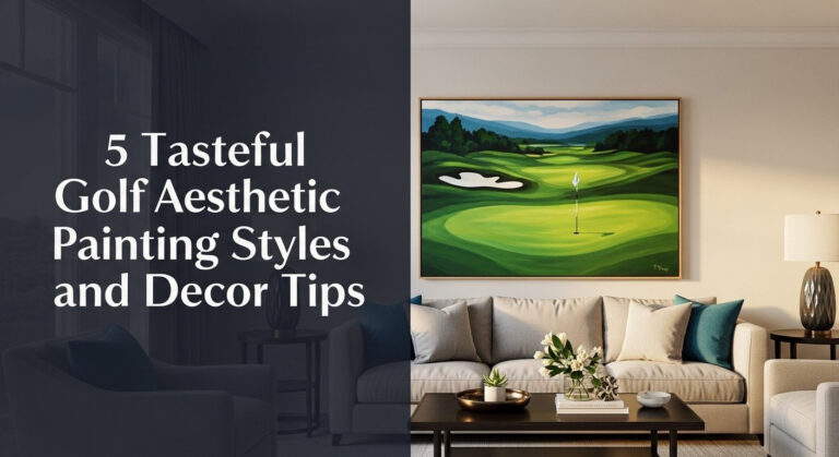 5 Tasteful Golf Aesthetic Painting Styles And Decor Tips [Year]