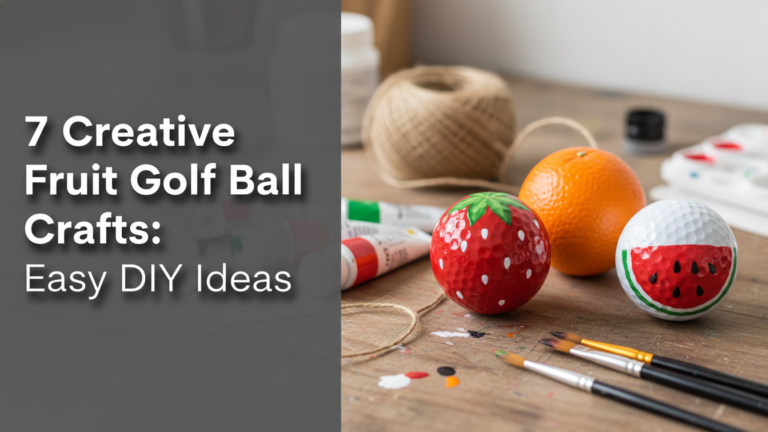 7 Creative Fruit Golf Ball Crafts: Easy Diy Ideas 7 Creative Fruit Golf Ball Crafts: Easy Diy Ideas