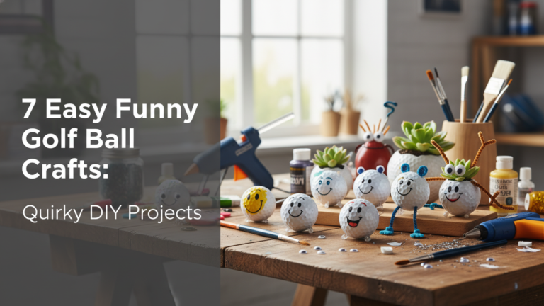 7 Easy Funny Golf Ball Crafts: Quirky Diy Projects 7 Easy Funny Golf Ball Crafts: Quirky Diy Projects