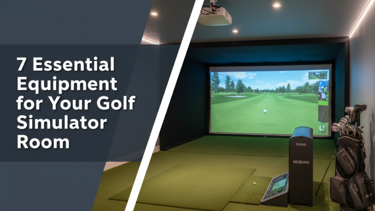 7 Essential Equipment For Your Golf Simulator Room 7 Essential Equipment For Your Golf Simulator Room