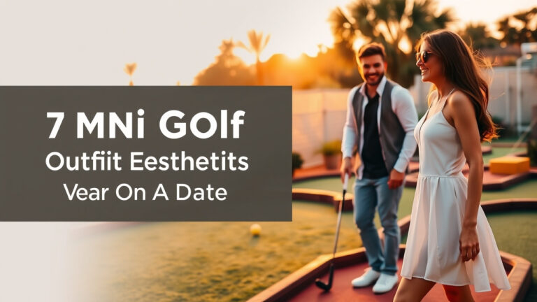 7 Genius Mini Golf Outfit Aesthetics To Wear On A Date