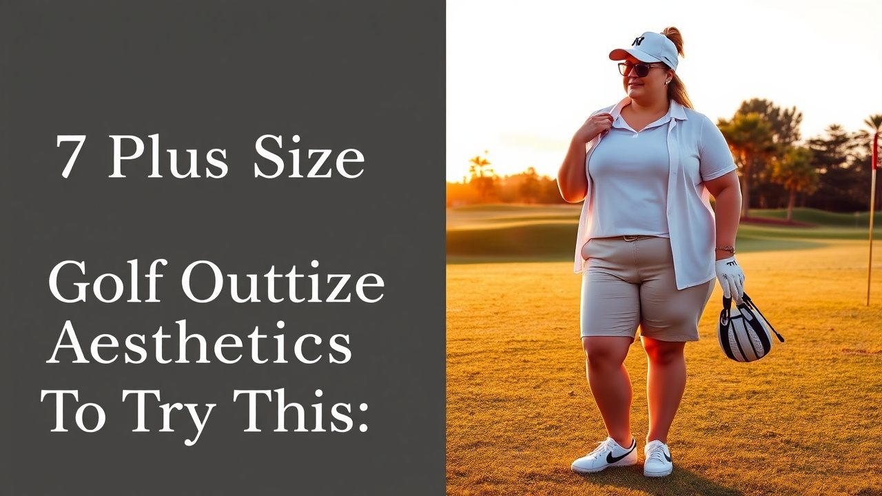 7 Plus Size Golf Outfit Aesthetics To Try This 2026
