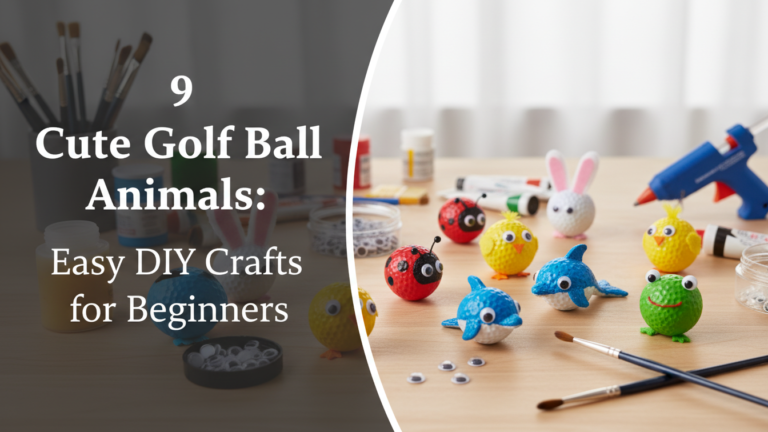 9 Cute Golf Ball Animals: Easy Diy Crafts For Beginners 9 Cute Golf Ball Animals: Easy Diy Crafts For Beginners