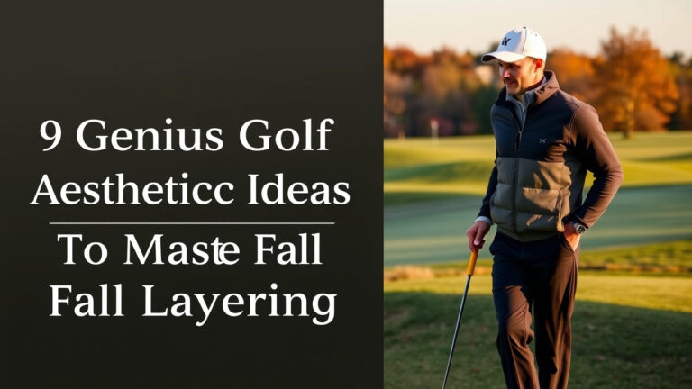 9 Genius Golf Aesthetic Ideas To Master Fall Layering [Year]