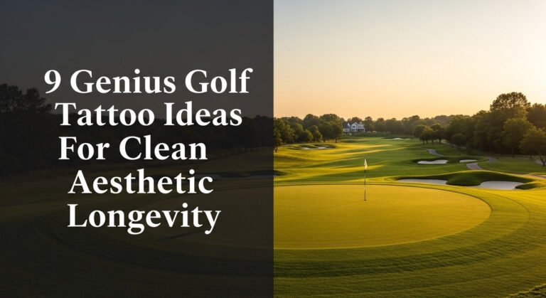 9 Genius Golf Tattoo Ideas For Clean Aesthetic Longevity