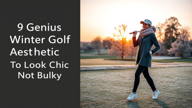 9 Genius Winter Golf Aesthetic Outfits To Look Chic Not Bulky