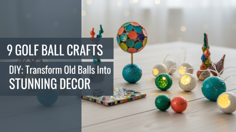 9 Golf Ball Crafts Diy: Transform Old Balls Into Stunning Decor 9 Golf Ball Crafts Diy: Transform Old Balls Into Stunning Decor