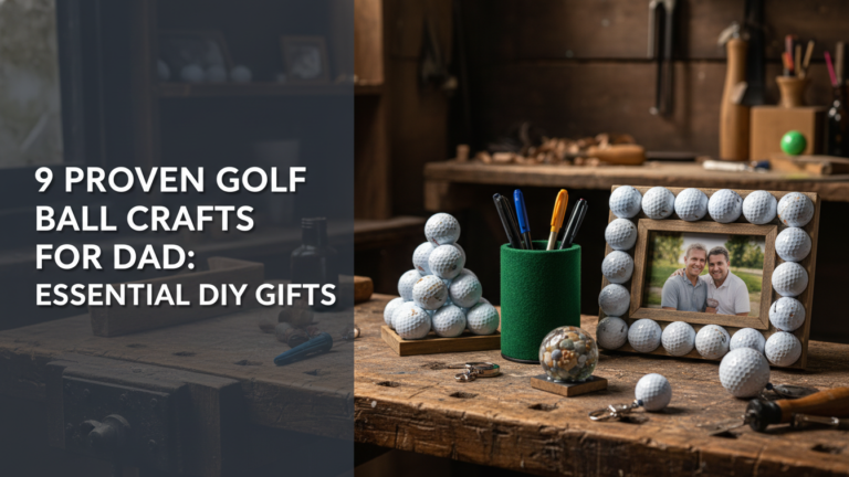 9 Proven Golf Ball Crafts For Dad: Essential Diy Gifts 9 Proven Golf Ball Crafts For Dad: Essential Diy Gifts