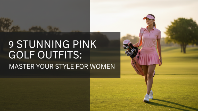 9 Stunning Pink Golf Outfits: Master Your Style For Women [Year]