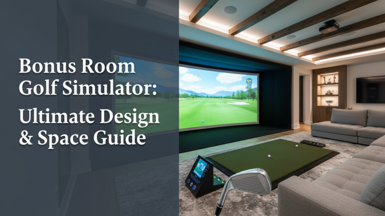 Bonus Room Golf Simulator: Ultimate Design &Amp; Space Guide Bonus Room Golf Simulator: Ultimate Design &Amp; Space Guide