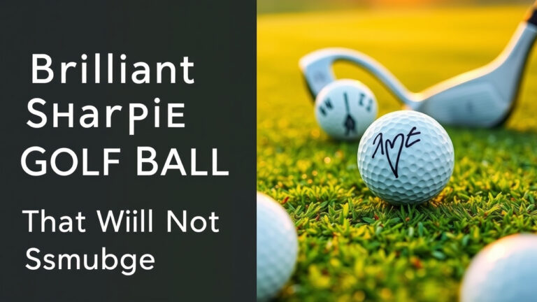 Brilliant Sharpie Golf Ball Ideas That Will Not Smudge Brilliant Sharpie Golf Ball Ideas That Will Not Smudge