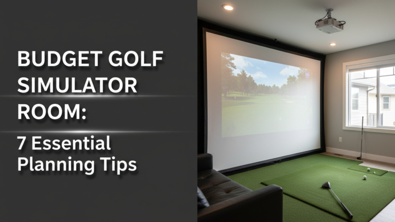 Budget Golf Simulator Room: 7 Essential Planning Tips [Year]