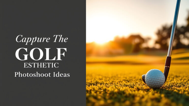 Capture The Perfect Golf Aesthetic With These Photoshoot Ideas Capture The Perfect Golf Aesthetic With These Photoshoot Ideas