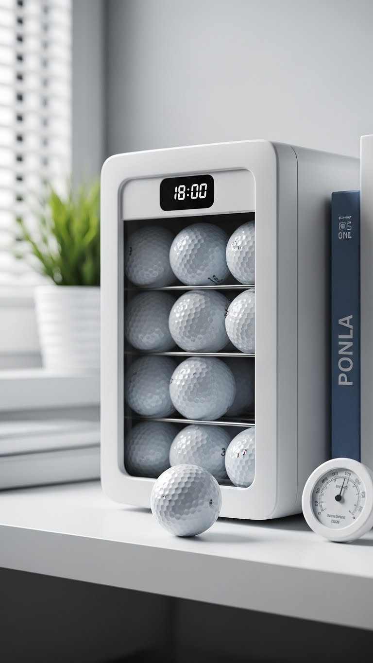 Golf Ball Storage Ideas: Top 9 Ways To Organize &Amp; Protect Climate-Controlled Storage Unit Protecting Pristine Golf Balls In Temperature-Regulated Environment