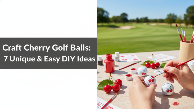 Craft Cherry Golf Balls: 7 Unique &Amp; Easy Diy Ideas Craft Cherry Golf Balls: 7 Unique &Amp; Easy Diy Ideas