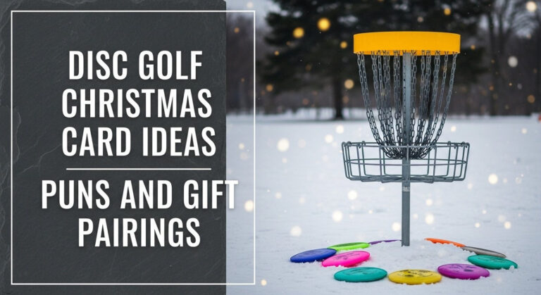 Disc Golf Christmas Card Ideas Puns And Gift Pairings For [Year]