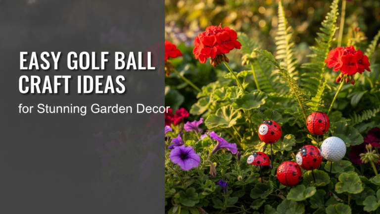 Easy Golf Ball Ladybug Craft Ideas For Stunning Garden Decor Easy Golf Ball Ladybug Craft Ideas For Stunning Garden Decor