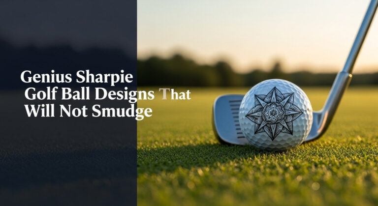 Genius Sharpie Golf Ball Designs That Will Not Smudge Genius Sharpie Golf Ball Designs That Will Not Smudge