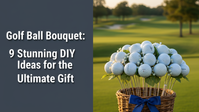 Golf Ball Bouquet: 9 Stunning Diy Ideas For The Ultimate Gift