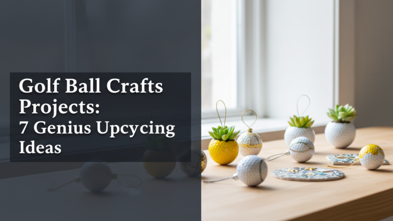 Golf Ball Crafts Projects: 7 Genius Upcycling Ideas Golf Ball Crafts Projects: 7 Genius Upcycling Ideas