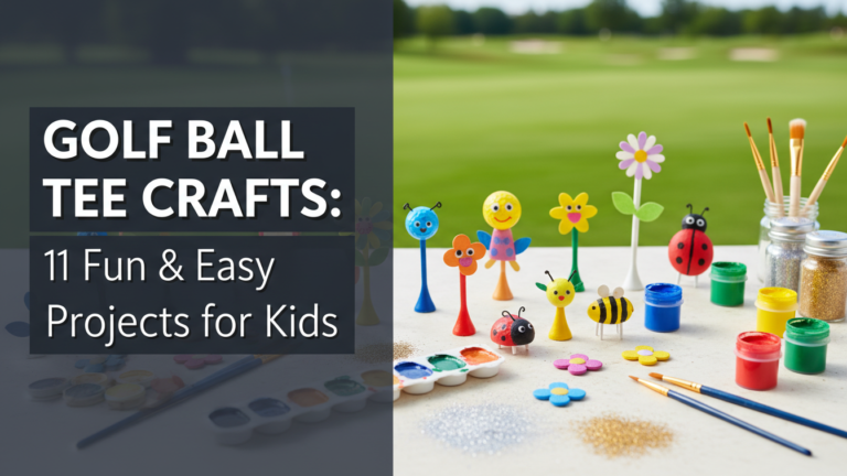 Golf Ball Tee Crafts: 11 Fun &Amp; Easy Projects For Kids Golf Ball Tee Crafts: 11 Fun &Amp; Easy Projects For Kids