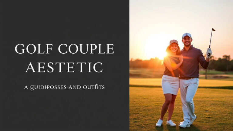 Golf Couple Aesthetic A Guide To Poses And Outfits