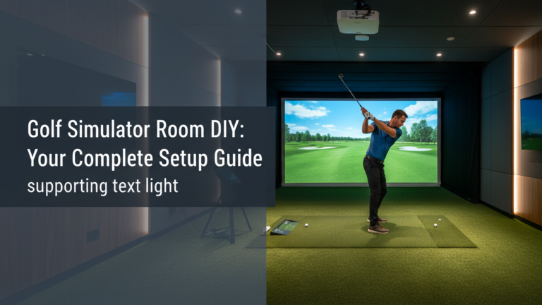 Golf Simulator Room Diy: Your Complete Setup Guide [Year]