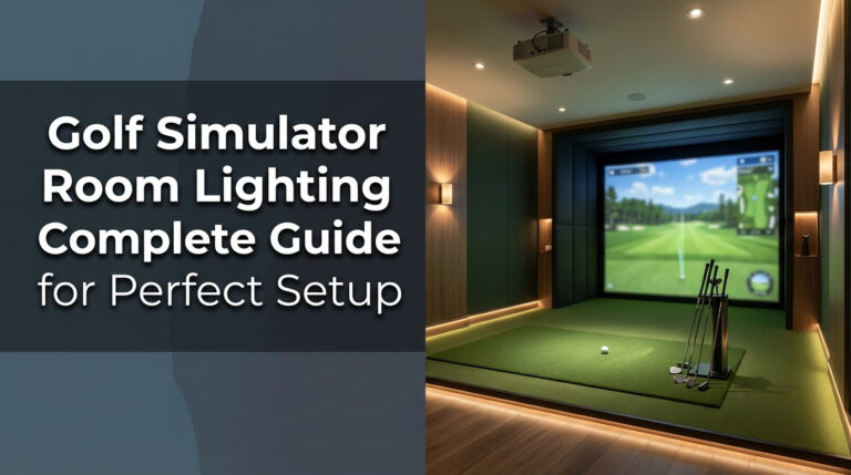 Golf Simulator Room Lighting Complete Guide For Perfect Setup