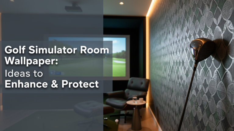 Golf Simulator Room Wallpaper: Ideas To Enhance &Amp; Protect Golf Simulator Room Wallpaper: Ideas To Enhance &Amp; Protect