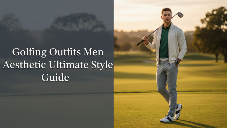 Golfing Outfits Men Aesthetic Ultimate Style Guide [Year]