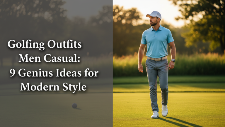 Golfing Outfits Men Casual: 9 Genius Ideas For Modern Style Golfing Outfits Men Casual: 9 Genius Ideas For Modern Style