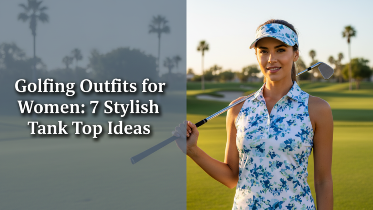 Golfing Outfits For Women: 7 Stylish Tank Top Ideas