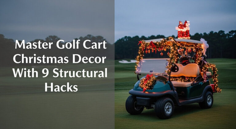 Master Golf Cart Christmas Decor With 9 Structural Hacks Master Golf Cart Christmas Decor With 9 Structural Hacks