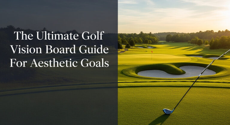 The Ultimate Golf Vision Board Guide For [Year] Aesthetic Goals
