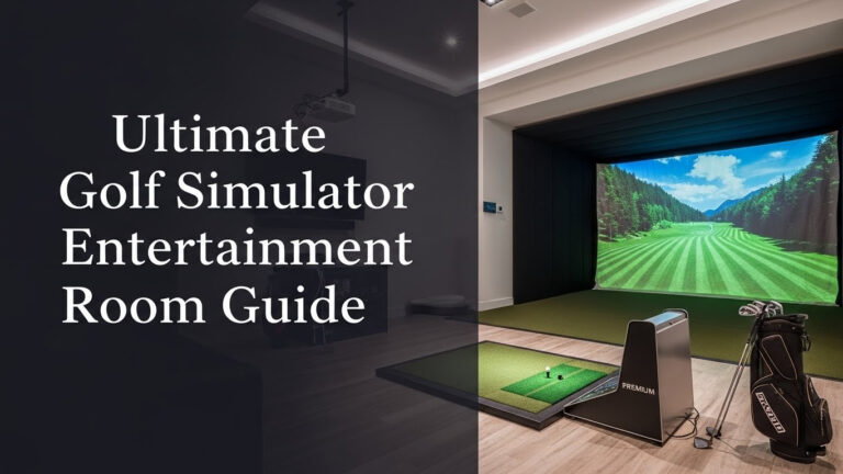 Ultimate Golf Simulator Entertainment Room Guide [Year]