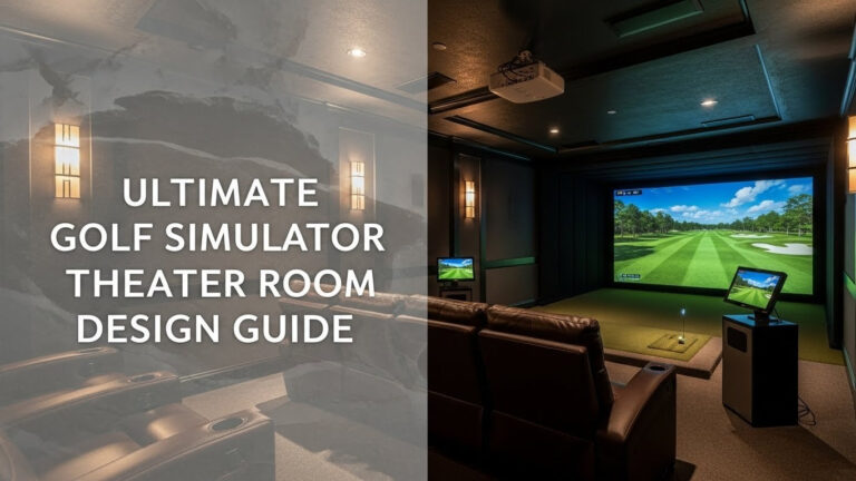 Ultimate Golf Simulator Theater Room Design Guide