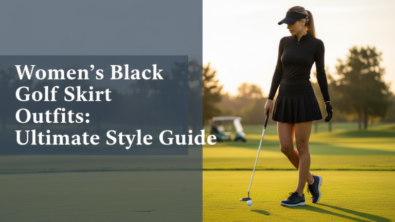 Women'S Black Golf Skirt Outfits: Ultimate Style Guide Women'S Black Golf Skirt Outfits: Ultimate Style Guide