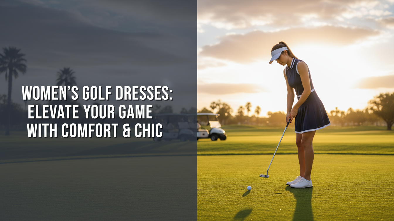 Women's Golf Dresses: Elevate Your Game With Comfort & Chic