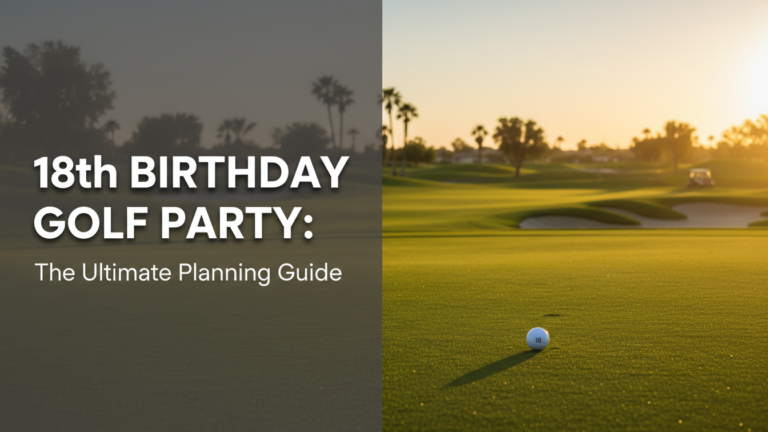 18Th Birthday Golf Party: The Ultimate Planning Guide 18Th Birthday Golf Party: The Ultimate Planning Guide