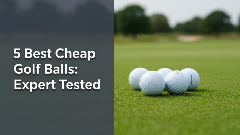 5 Best Cheap Golf Balls: Expert Tested In [Year]