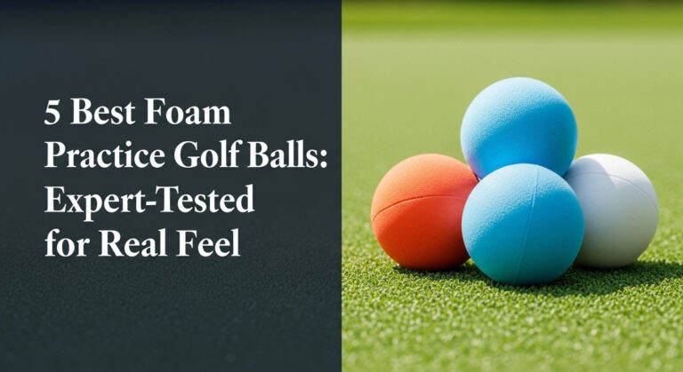5 Best Foam Practice Golf Balls: Expert-Tested For Real Feel [Year]