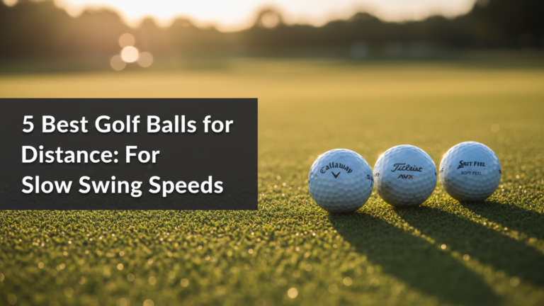 5 Best Golf Balls For Distance: For Slow Swing Speeds In [Year]