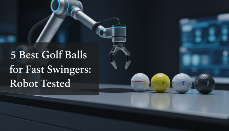 5 Best Golf Balls For Fast Swingers: Robot Tested [Year]